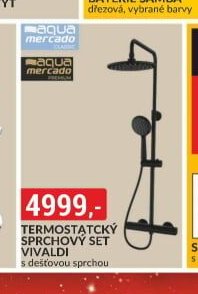 TERMOSTATICKÝ SPRCHOVÝ SET VIVALDI