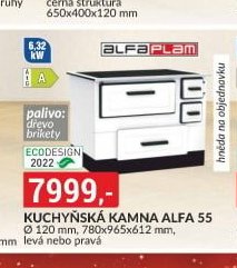 KUCHYŇSKÁ KAMNA ALFA 55