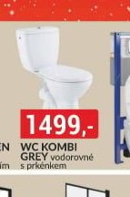 WC kombi Grey