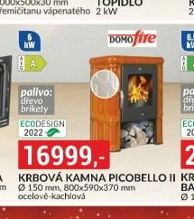 Krbová kamna Picobello II