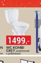 WC kombi Grey