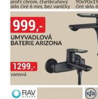 Umyvadlová baterie ARIZONA