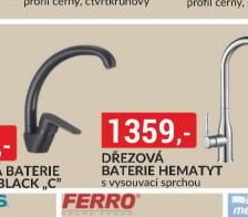 Dřezová baterie HEMATYT