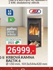 Krbová kamna BALTIK 6