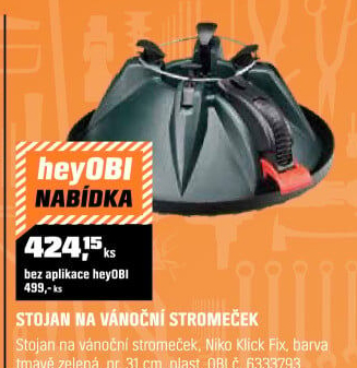 Stojánek Klick Fix na Vánočnístromek