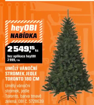 VánočníTorontotvrdájehla zelená