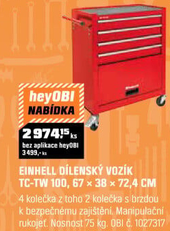 Vozík dílenskýTC-TW 100 Einhell