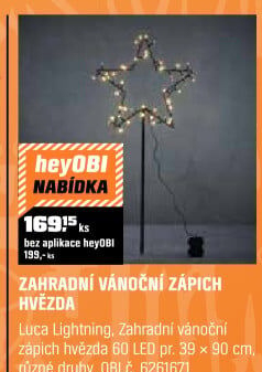 Zápich LEDčernývenkovní