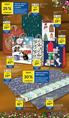 akční leták Tesco 25.11.2025-24.12.2025