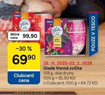 Glade Vonná svíčka