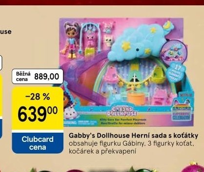 Gabby's Dollhouse Herní sada s koťátky