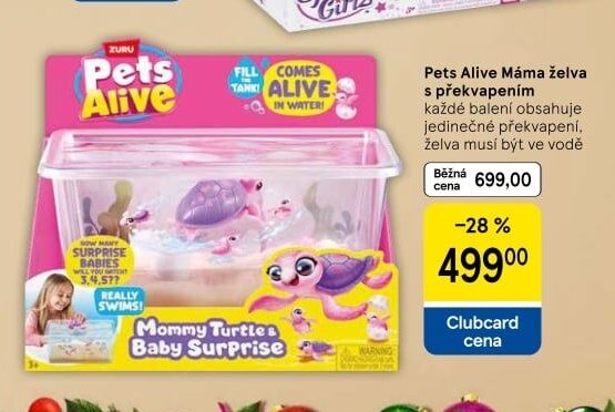 Pets Alive Máma želva s překvapením