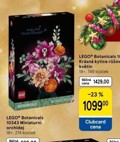 LEGO® Botanicals 10342 Krásná kytice růžových květin
