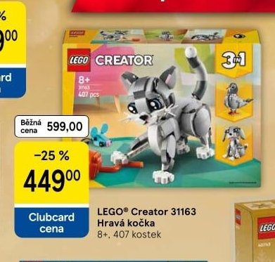 LEGO® Creator 31163 Hravá kočka
