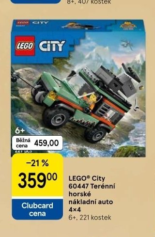 LEGO® City 60447 Terénní horské nákladní auto 4x4