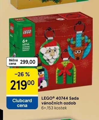 LEGO® 40744 Sada vánočních ozdob