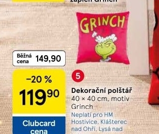 Polštářek dekorační