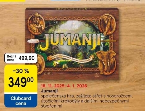 Společenská hra Jumanji Spin Master