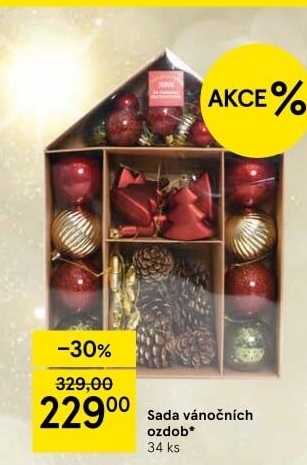 Vánoční ozdoby Tesco