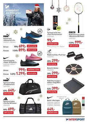 akční leták Intersport 3.12.2025-14.12.2025