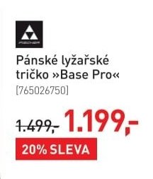 Pánské lyžařské tričko »Base Pro«