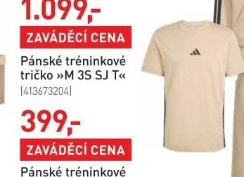 Pánské tréninkové tričko »M 3S SJ T«