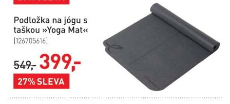 Podložka na jógu s taškou »Yoga Mat«
