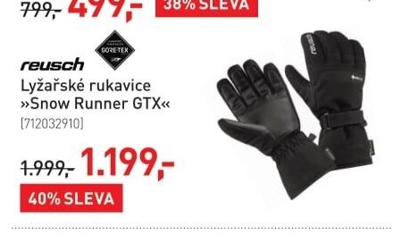 Reusch Lyžařské rukavice »Snow Runner GTX« - Intersport akcniletaky.com