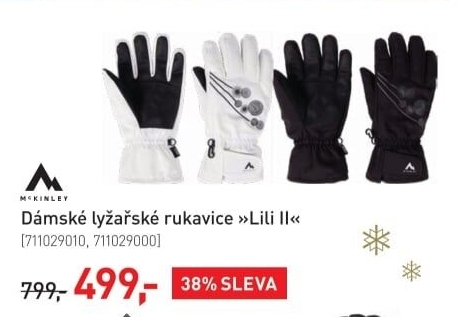 Dámské lyžařské rukavice McKinley