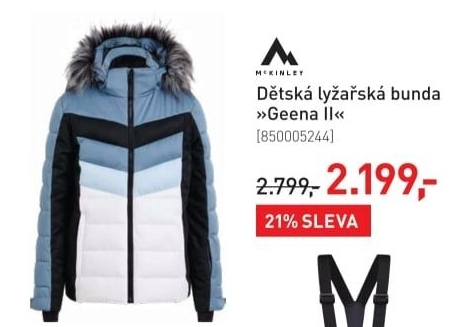 Dětská lyžařská bunda McKINLEY