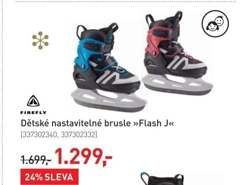 Dětské lední brusle Firefly