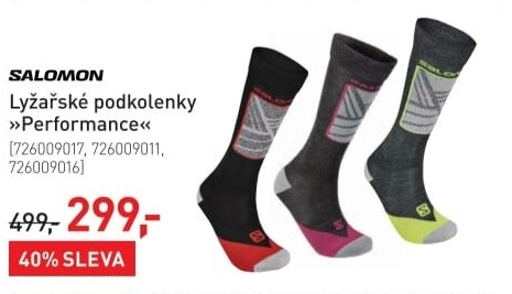 Lyžařské podkolenky Salomon