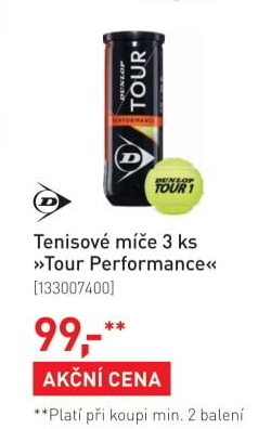 Míčky na tenis Dunlop