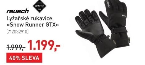 Pánské lyžařské rukavice Reusch