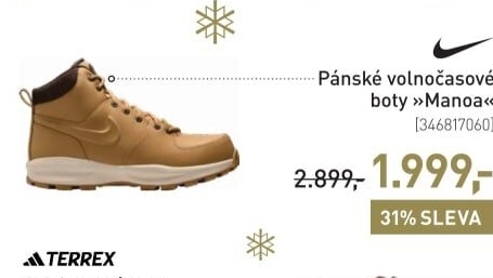 Pánské volnočasové boty Manoa Nike