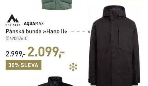 Pánský zimní kabát McKINLEY