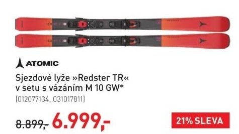 Sjezdové lyže Atomic