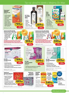 akční leták Dr. Max 1.12.2025-31.12.2025