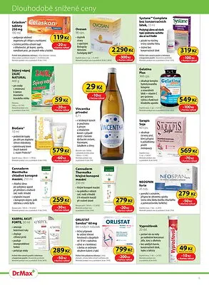 akční leták Dr. Max 1.12.2025-31.12.2025