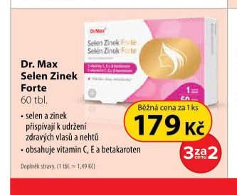 Dr. Max Selen Zinek Forte 60 tbl.
