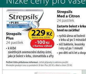 Strepsils Plus