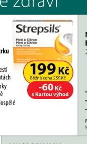 Strepsils Med a Citron
