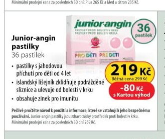Junior-angin pastilky