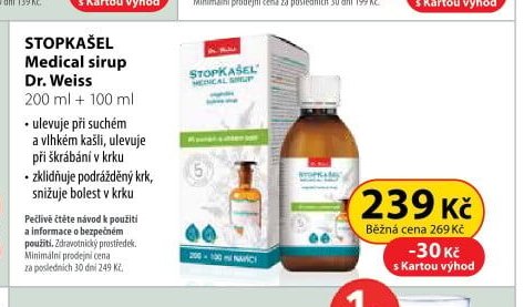 STOPKAŠEL Medical sirup Dr. Weiss