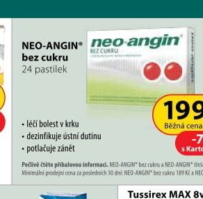 NEO-ANGIN bez cukru