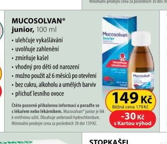MUCOSOLVAN junior