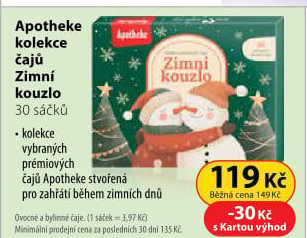 Kolekce čajů Zimní kouzlo Apotheke