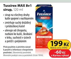 Sirup Tussirex Max 8v1