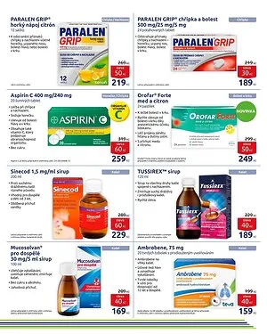 akční leták BENU Lékárna 1.12.2025-31.12.2025