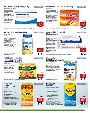 akční leták BENU Lékárna 1.12.2025-31.12.2025